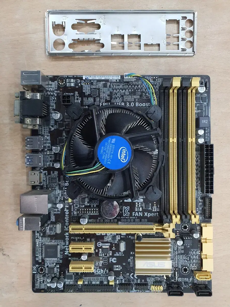 i3 4160 CPU와 ASUS B85M-G 메인보드 세트